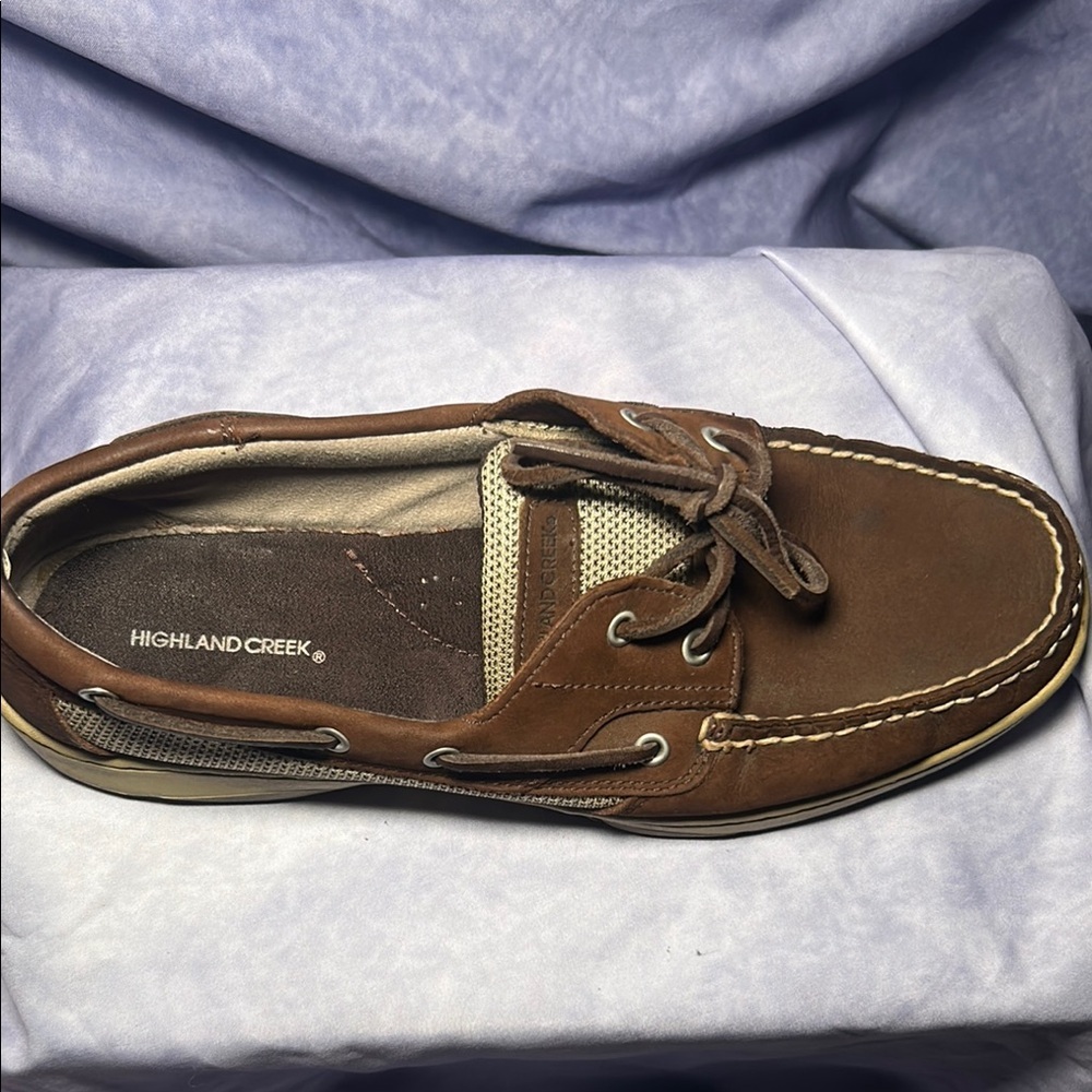 Highland creek  Brown Leather men  Shoes - Picture 5 of 8